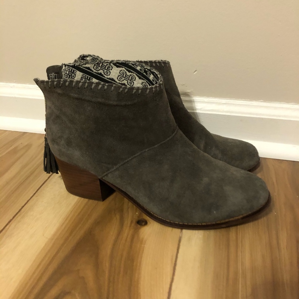 TOMS Suede Booties
